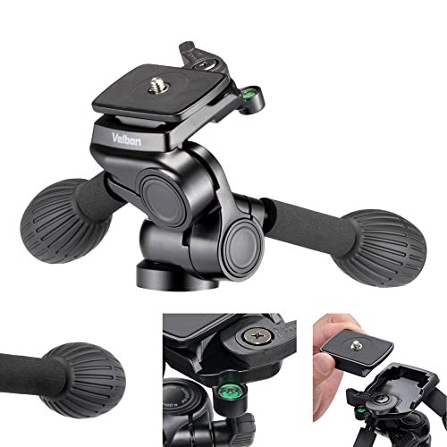 ベルボン Velbon 3Way雲台 PH-G40D N AZ クイックシュー機構 一眼レフ ミラーレス パン ティルト 水準器 AMZPH-G40D-N 0017915835672