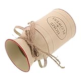 Style vintage – ce seau en fer, au style rétro et idyllique, apportera une touche d'élégance à votre jardin. seau à lait rétro