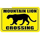 13cm x 8,2 cm para Mountain Lion Crossing SLAP STICKZ pegatinas de ventana de parachoques de coche automotriz