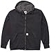 Produktbild Carhartt Mens Sherpa-Lined Midweight Full-Zip Sweatshirt, Black, XL