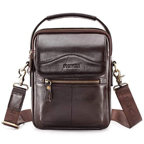 Men's Genuine Leather Shoulder Bag Messenger Briefcase CrossBody Handbag Satchel Travel bag