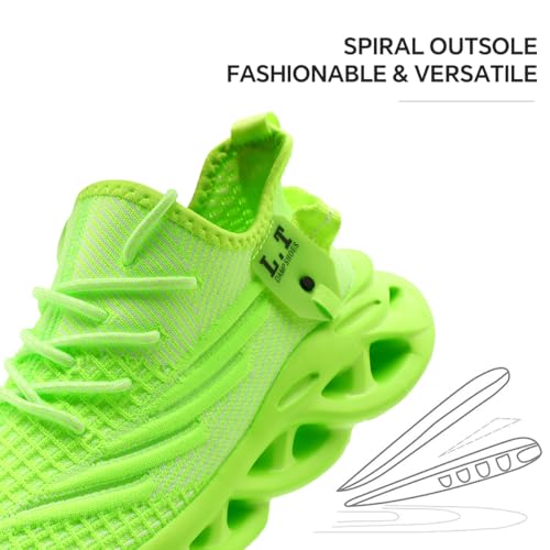 Image of Mens Running Shoes Gym Slip on Sneakers Non Slip Walking Tennis Sports Work Athletic Workout Casual Lightweight Breathable Fashion