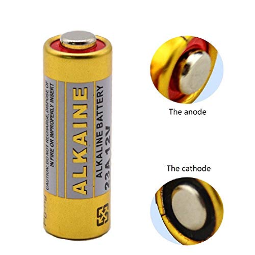 Cotchear A23 12V Alkaline Battery 23A 12 Volt A23 E23A Mn21 Replacement Batteries 0% Hg (5Pcs) #TOP1