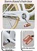 LSQXSS Lightweight adult tricycles,commuter bicycle for men and women,teens bicycle,low step-through frame,dual brakes,tandem bike #5