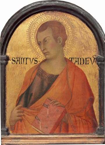 Affiche Saint Judas Thaddée Toile Graffiti Simone Maritini : Rompre la Monotonie d'un Bureau