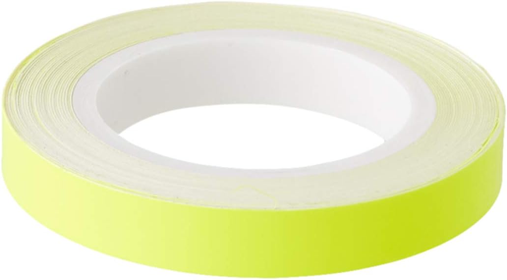 Quattroerre 7mm x 3m Neon Yellow Car Headlight Eyeliner Sticky Net