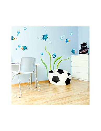 Sticker mer algues pour masquer les imperfections sur carrelage lisse