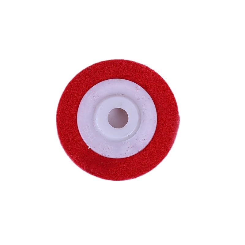 Grinding Wheels,Carving Disc, Fiber Polishing Wheel Non Woven Abrasive Disc 4inch Grinding(2pcs,12P)
