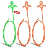 Modo de empleo: Solo tienes que introducir el desatascador flexible en el tubo y luego girar para que llegue al lugar de la basura y volver a girar el desatascador, puedes sacar el colg fácilmente y limpiar el tubo.