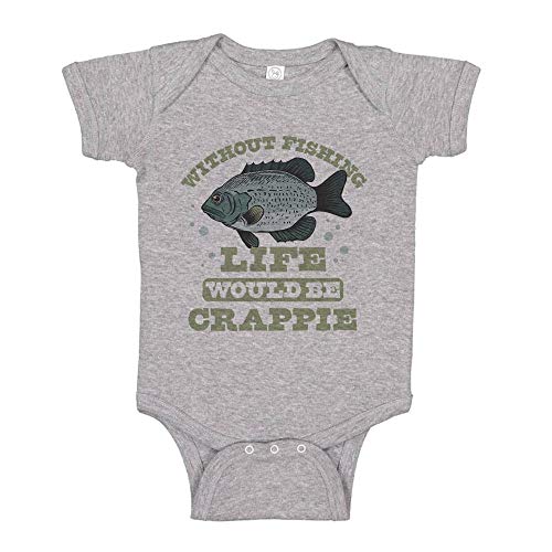 Image of TATY Kids Without Fishing Life Would Be Crappie Baby Infant Bodysuit