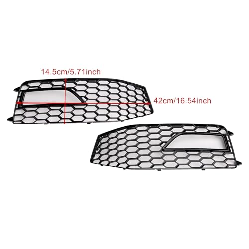 Cache antibrouillard brisé ? Remplacez votre calandre A4 S4 2013-2015 8K0807682M
