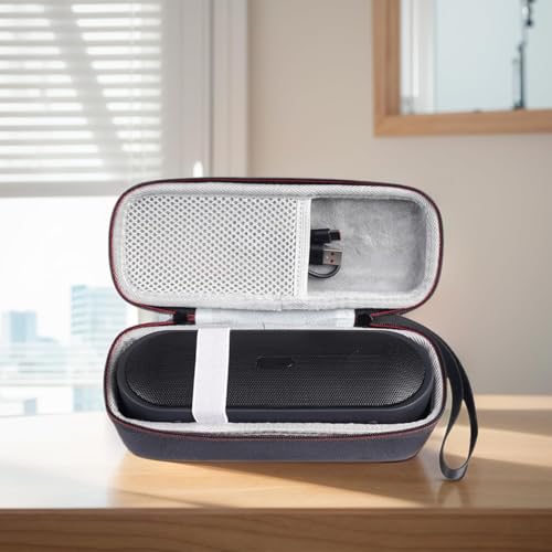 Image of VERTUS Carrying Case Storage Bag, Travel Case Cover for Tribit XSound Plus 2 30W / MaxSound Plus 24W Bluetooth Wireless Speakers (Hard|Black)