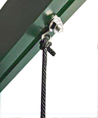 GAO Flora Œillets de support pour plantes en acier inoxydable avec vis à tête de marteau (10) Cover