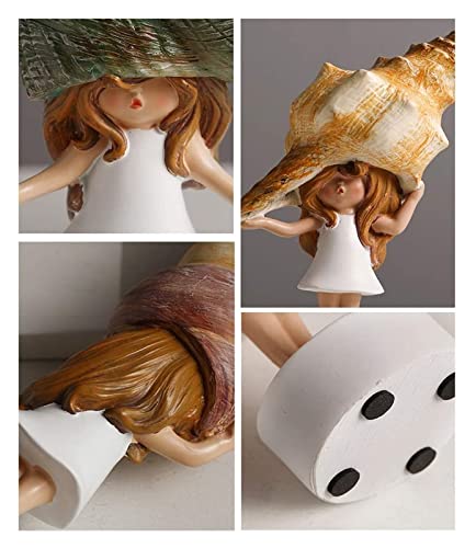 Statue Conch Girl RLKHXBS : objet décoration table et bureau