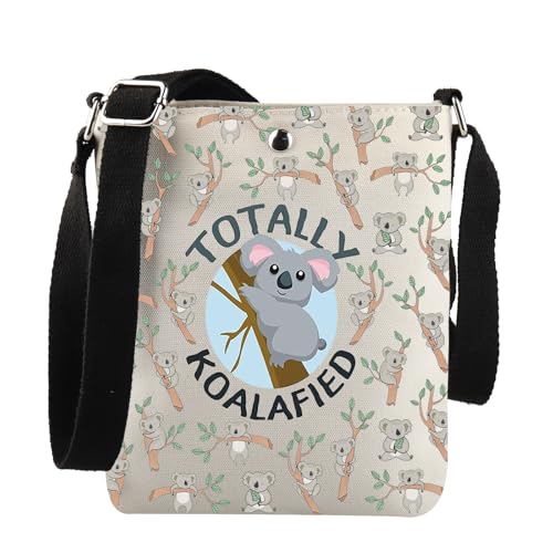 Koala Bear Gifts For Koala Lover Totally Koalafied Crossbody Bag Australian Wildlife Gift