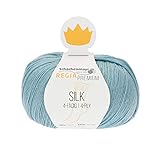 Lieferumfang: 1x Schachenmayr REGIA Premium Silk, 100g /Hochwertige Strickwolle für formstabile Socken jeder Art / Maschenprobe: 10x10 = 30Mx42R