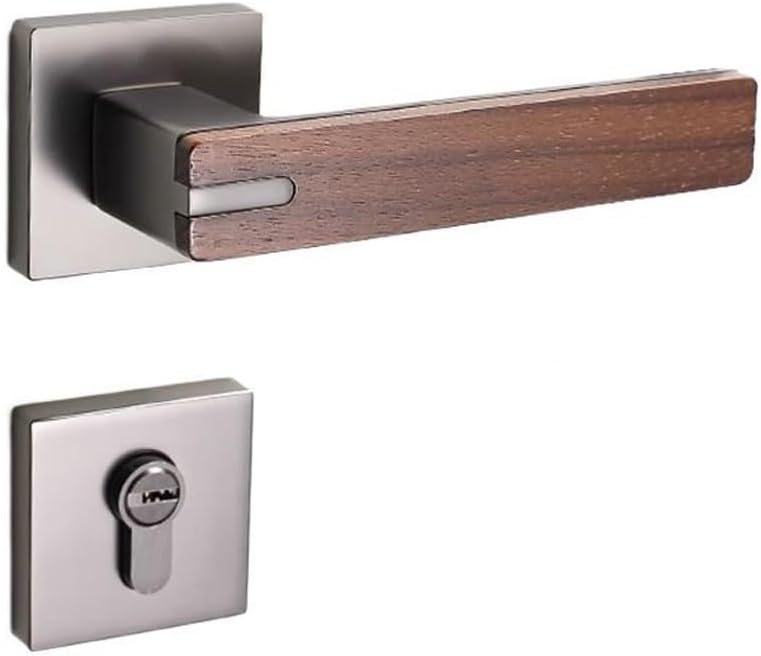 Door Lock Gold Mute Magnetic Indoor Bedroom Handle Household