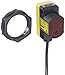 Banner QS30LDL World Beam Expert Universal Sensor, Diffuse Mode, Visible Red Class 2 LED, 5 Wire Connection, 800mm Cable Length