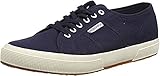Senza Tacco Superga 2750 Plus Cotu, Scarpe da Ginnastica Basse Unisex-Adulto, Navy, 42 EU