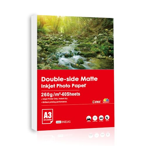 Papel Fotografico A3 Marca INKUWAY