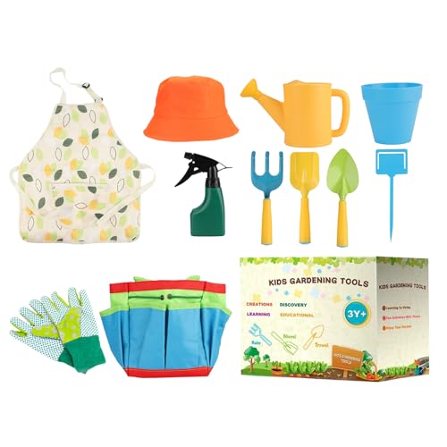 Outils de jardinage pour s'amuser sur le patio extérieur et la pelouse en famille