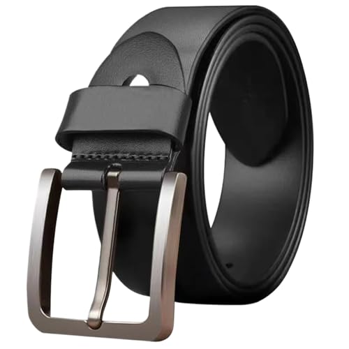 1pcs Men's Belt Business PU Leather Belts Adjustable Alloy Buckle Waist Straps Belts For Business
