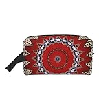 ❣Große Kapazität: 25,5 x 16 x 12,5 cm / 10 x 6,2 x 4,9 Zoll. Sie können nicht nur Ihre Kosmetika, sondern auch Stifte, Kleingeld, Zertifikate, Ladekabel, Handys, ätherische Öle, Toilettenartikel, Rasierset und so weiter aufbewahren.