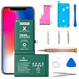 Battery for iPhone X, Upgraded 3950 mAh High Capacity Li-Polymer Replacement Battery Compatible with...
