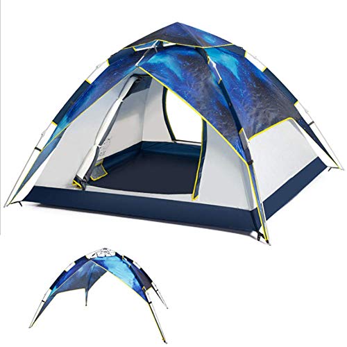 Tente Familiale Pop-Up 4-6 Personnes pour Éviter la Chaleur lors de vos Sorties Camping