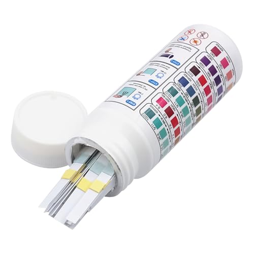 Ocastuted Wasserteststreifen Für Aquarium Und Teich | 100 Stück Schnelles Pool Testset,Multifunktionale Testpapiere Für Teich Süßwasser Salzwasser