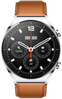 Xiaomi Watch S1 Smartwatch aus Edelstahl & Saphirglas (1,43" AMOLED HD; 117 Trainingsmodi; Überwachung von SpO2, Herzfrequenz & Schlaf; Bluetooth; NFC; GPS, 5ATM, bis zu 12 Tage Akku, Alexa) Silber