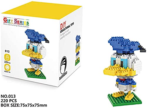 RSVT Disney Bausteine - 4 Charakter Minifigure Backsteinset - Kinderspielzeug DIY Montage, Best Birthday-Geschenke – Bild 4