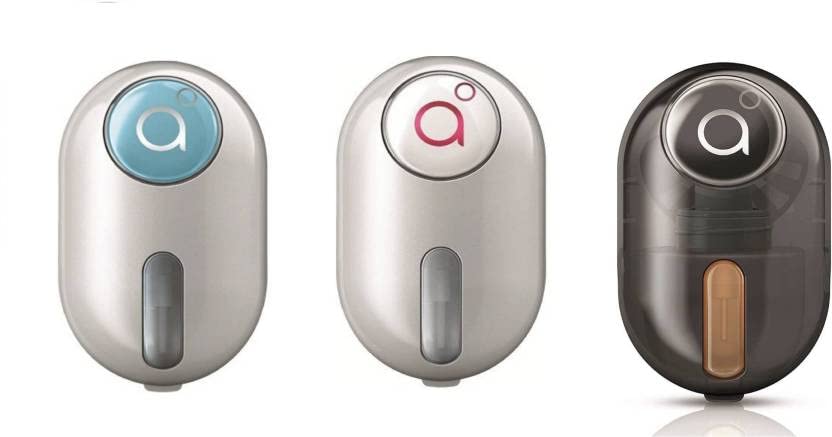 Aer Click Cool Surf Blue, Petal Crush Pink & Fresh Lush Green Car Freshener (3 x 10 ml)