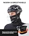 Imagen de ROCKBROS Braga Cuello Moto Calentador de Cuello Térmica Pasamontañas de Invierno para Hombres Mujeres Bufanda de Ciclismo Esquí Senderismo Correr Deportes al Aire Libre