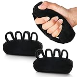 TYYIHUA Palm Protector Palm Grips Hand Contracture Cushions with Elastic Band & Finger Sepereter, for Stroke Hand, Arthritis Parkinson Dementia