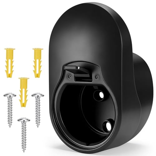 Zocipro Wallbox Kabelhalterung Typ 2 Stabile Wandhalterung für ladekabel Ladekabel Halterung typ 2 & Kabelhalter Wallbox Typ 2 Wandhalterung für EV Ladegerät & Ladekabel Wandhalterung Schwarz