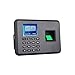 Produktbild Walory Maschine Einchecken, Intelligente Biometrische Fingerabdruck-Passwort Anwesenheitsautomat Mitarbeiter Check-In Recorder 2,4-Zoll-LCD-Bildschirm Dc 5V Zeiterfassungsautomat Schwarz Eu-Steck