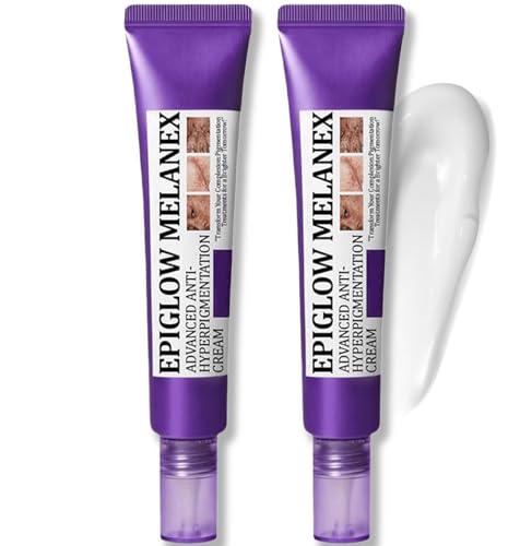 2PC Ceoerty EPIGLOW MelanEX Advanced Anti-Hyperpigmentation Cream, EPIGLOW MelanEX crème pour l'hyperpigmentation, les taches brunes et le traitement anti-âge du visage, pour tous types de peau 2PC Ceoerty EPIGLOW MelanEX Advanced Anti-Hyperpigmentation Cream, EPIGLOW MelanEX crème pour l'hyperpigmentation, les taches brunes et le traitement anti-âge du visage, pour tous types de peau