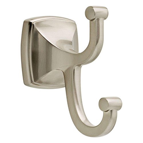 DeltaAMA35-SN Amaya Bath Robe Hook Satin NIckel Finish