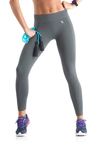 Calça legging Max, Lupo Sport, Feminino, Grafite, GG