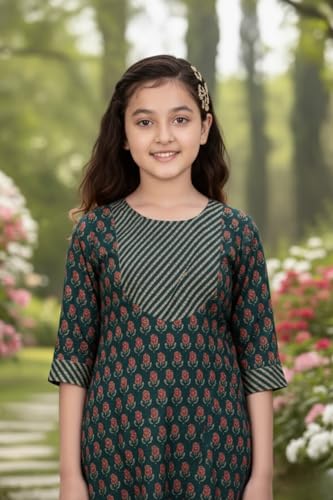 Image of Girls Girls Kurta Set