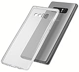 Transparente Hülle Ultra Slim - Schutz vor vergilben, Staub, leichten Kratzern und Schmutz mit der Galaxy Note 8 Silikonhülle UV beständig. Die Handytasche für jede Gelegenheit.