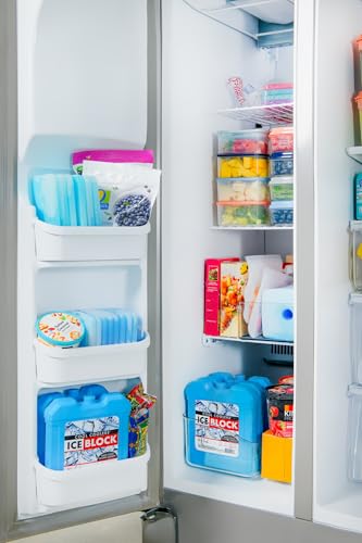 Cool-Coolers-by-Fit-Fresh-XL-Cooler-Ice-Block-Large-and-Powerful-Ice-Pack-Perfect-for-Insulated-Cooler-Beach-Bag-Backpack-Cooler-Travel-1PK-Blue