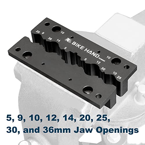Bikehand Bike Bicycle Hub Axle Pedal Spindle Bench Vise Maintenance Tool #TOP2