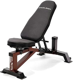 Steelbody STB-10105 Deluxe Adjustable Weight Bench, 362kg capacity