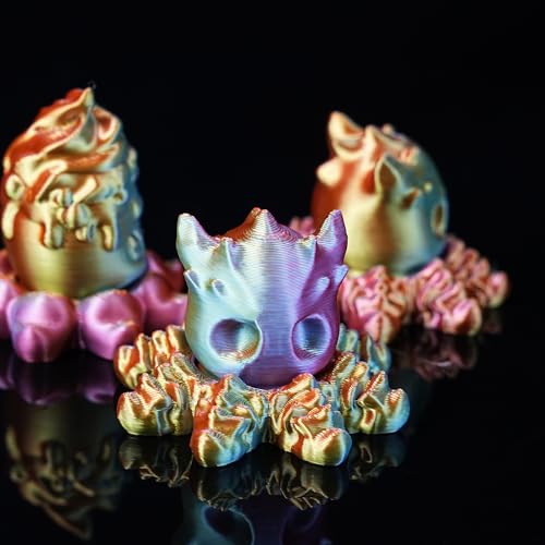 Image of Gratkit Silk Tri-Color PLA Filament,Coextrusion PLA Filament 1.75mm, + /-0.03mm, 10 * 1KG /Roll, Silk PLA 10KG Bundle Multicolor