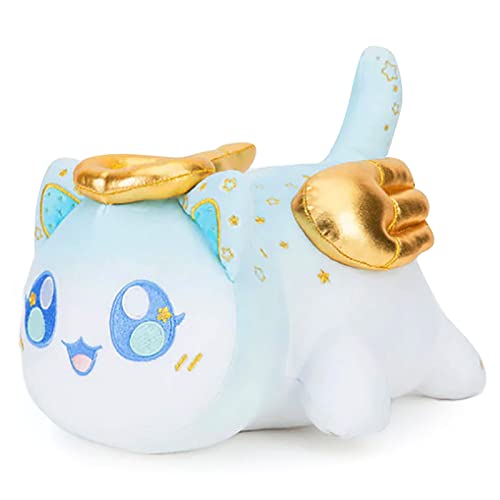 Trcock Memeewws Cat Plush Toys, Cute Anime Cartoon Cat Plush Animal Figure Toys For Children (Angel Cat) #TOP2