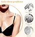 12PCS Anti Slip Bra Strap Holders For Slipping - Silicone Bra Strap Cushion - Keep Bra Straps From Slipping For Women, 3 Colors Universal Fit