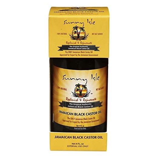 Jamaican Castor Oil Sunny Isle Black 4oz / 118ml