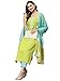 ANNI DESIGNER Women's Cotton Blend Straight Printed Kurta with Pant & Dupatta (Inam Green_XL_Green_X-Large)